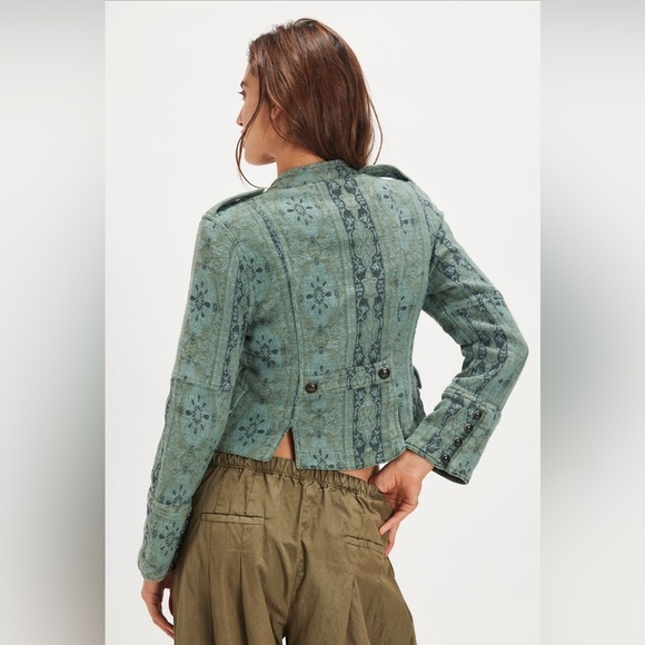 Lotty Velvet Jacket NWOT still sea - Picture 4 of 7